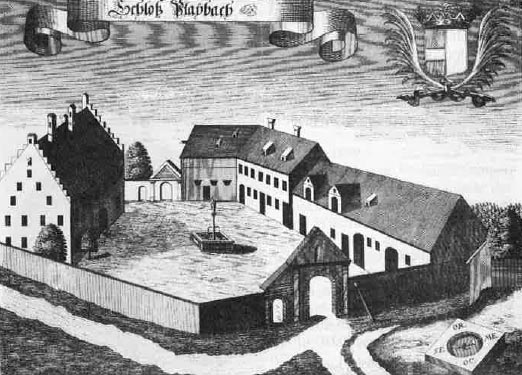 Schloss Blaibach um 1700